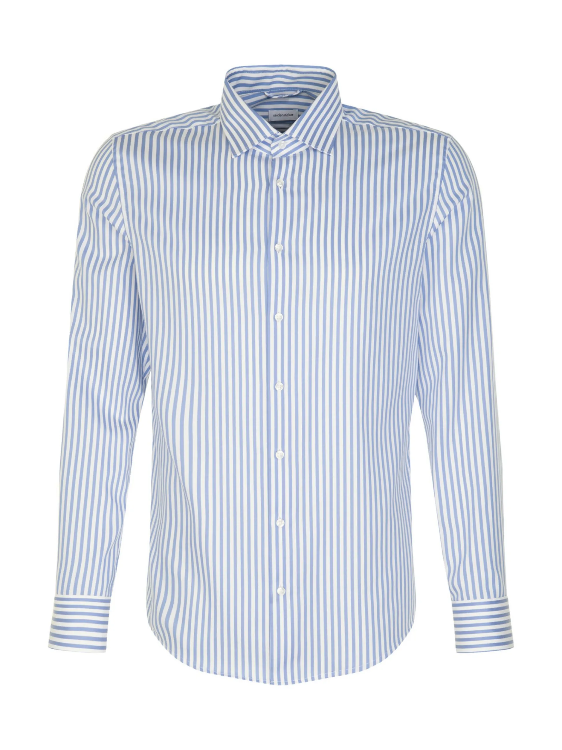 Seidensticker Herren Business Hemd - Shaped Fit in blau