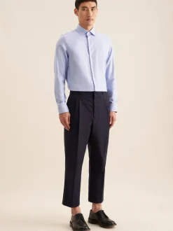 Seidensticker Herren Business Hemd - Shaped Fit in blau