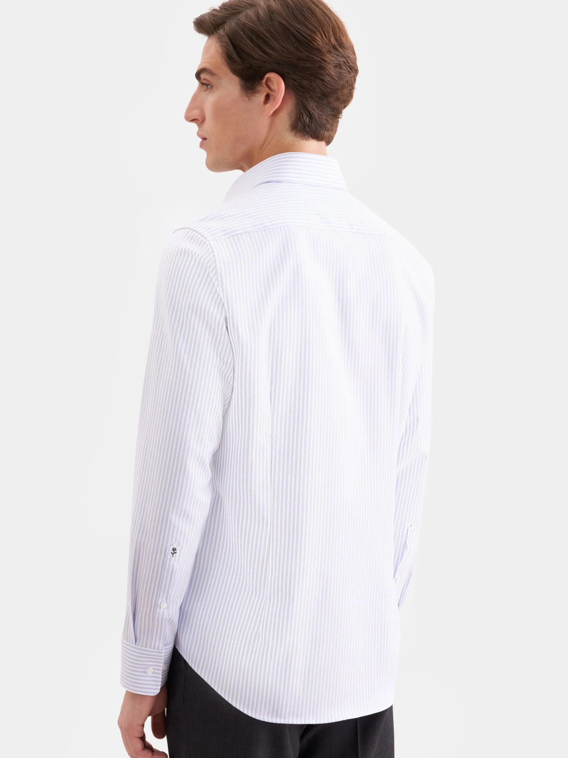 Seidensticker Herren Business Hemd - Shaped Fit in blau