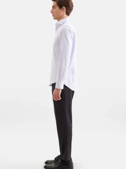 Seidensticker Herren Business Hemd - Shaped Fit in blau