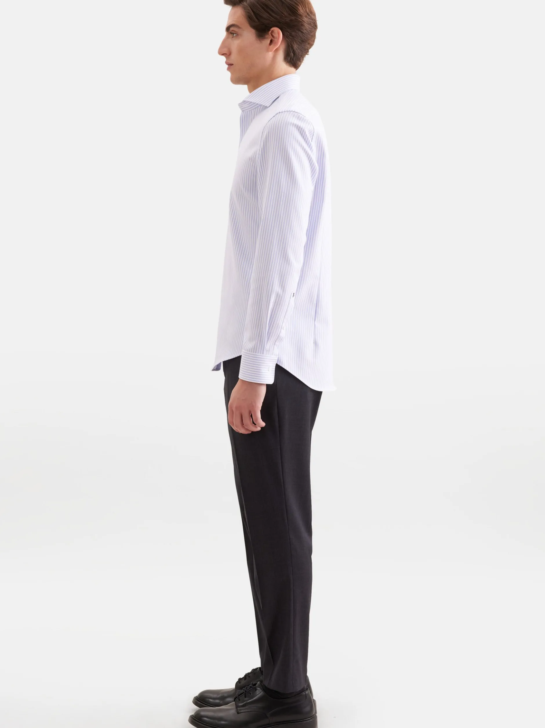 Seidensticker Herren Business Hemd - Shaped Fit in blau