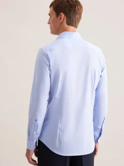 Seidensticker Herren Business Hemd - Shaped Fit in hellblau