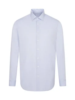 Seidensticker Herren Business Hemd - Shaped Fit in hellblau