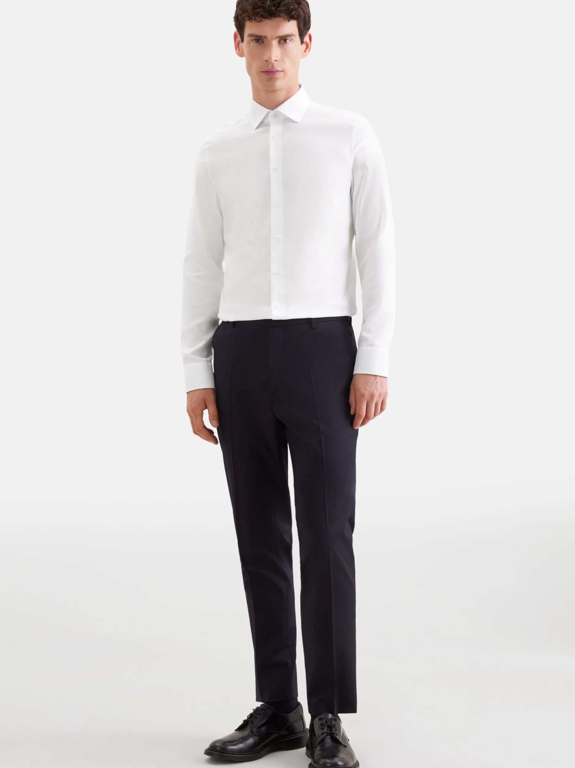 Seidensticker Herren Business Hemd - Shaped Fit in weiß