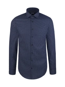 Seidensticker Herren Business Hemd - Slim Fit in blau