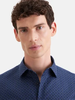 Seidensticker Herren Business Hemd - Slim Fit in blau