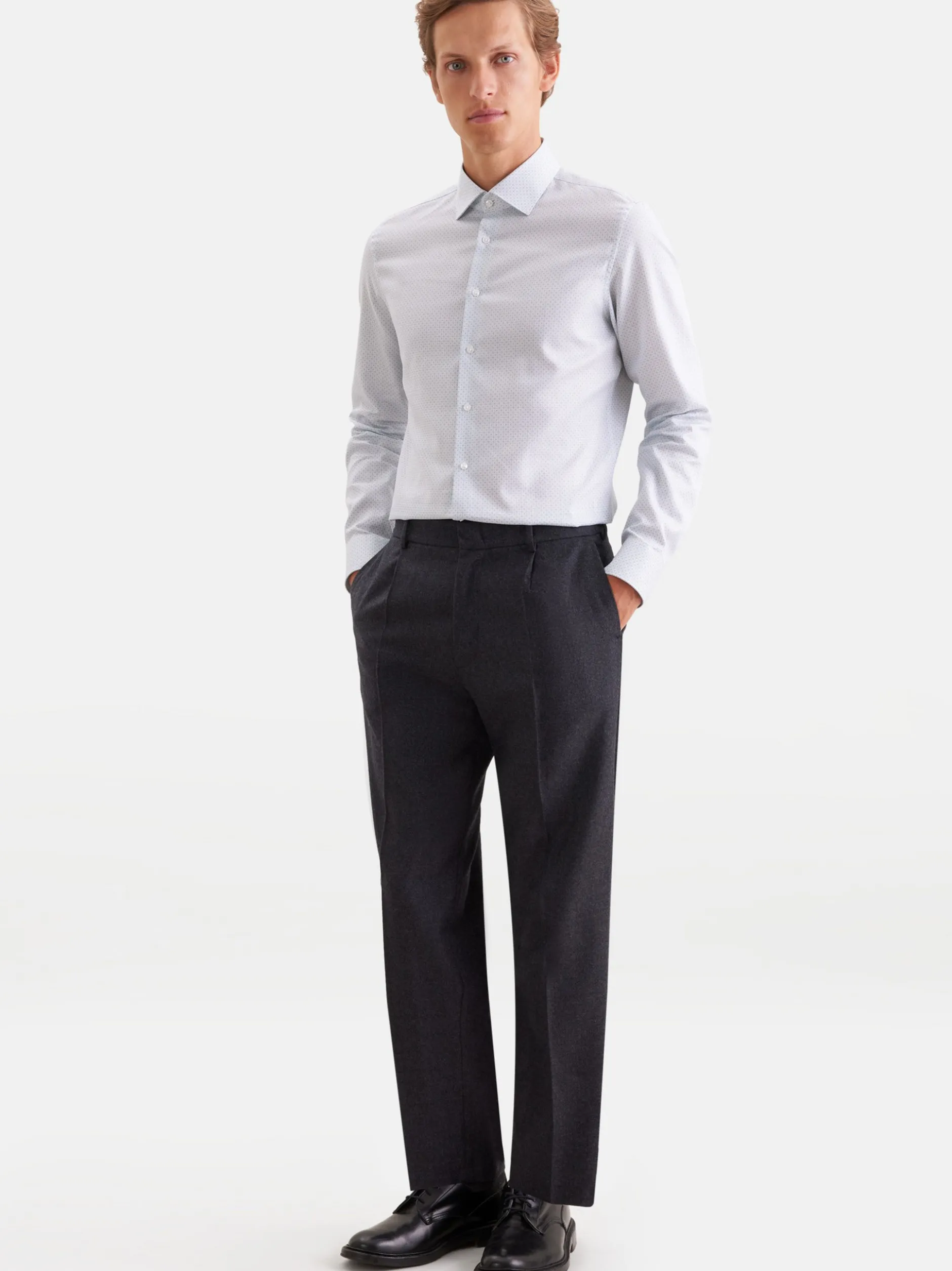 Seidensticker Herren Business Hemd - Slim Fit in grün