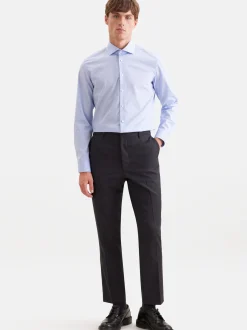 Seidensticker Herren Business Hemd - Slim Fit in hellblau