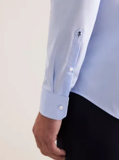 Seidensticker Herren Business Hemd - Slim Fit in hellblau