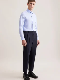 Seidensticker Herren Business Hemd - Slim Fit in hellblau