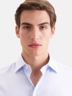 Seidensticker Herren Business Hemd - Slim Fit in hellblau