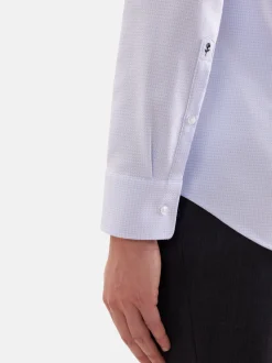 Seidensticker Herren Business Hemd - Slim Fit in hellblau