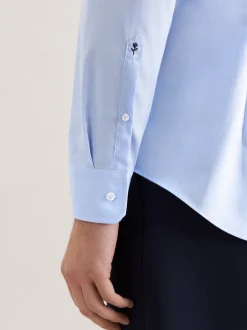 Seidensticker Herren Business Hemd - Slim Fit in hellblau