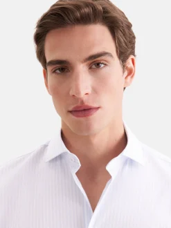 Seidensticker Herren Business Hemd - Slim Fit in hellblau weiß