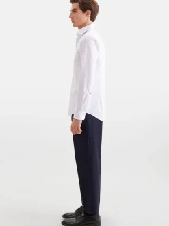 Seidensticker Herren Business Hemd - Slim Fit in hellblau weiß