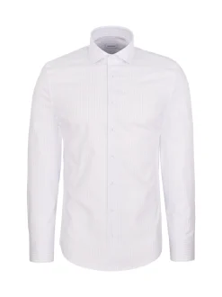 Seidensticker Herren Business Hemd - Slim Fit in hellblau weiß