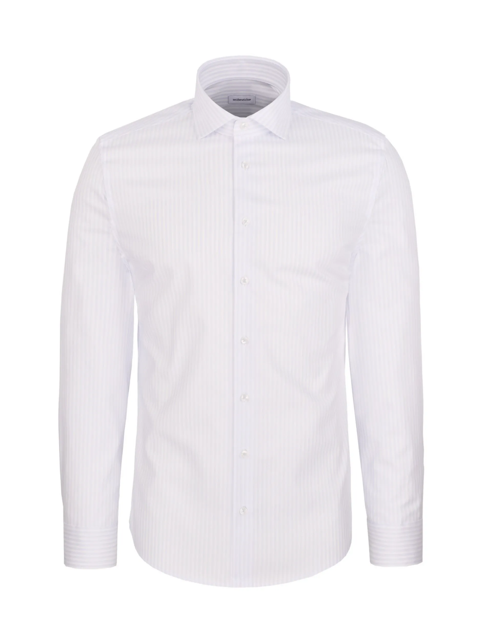 Seidensticker Herren Business Hemd - Slim Fit in hellblau weiß