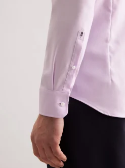 Seidensticker Herren Business Hemd - Slim Fit in lila