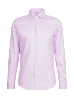 Seidensticker Herren Business Hemd - Slim Fit in lila