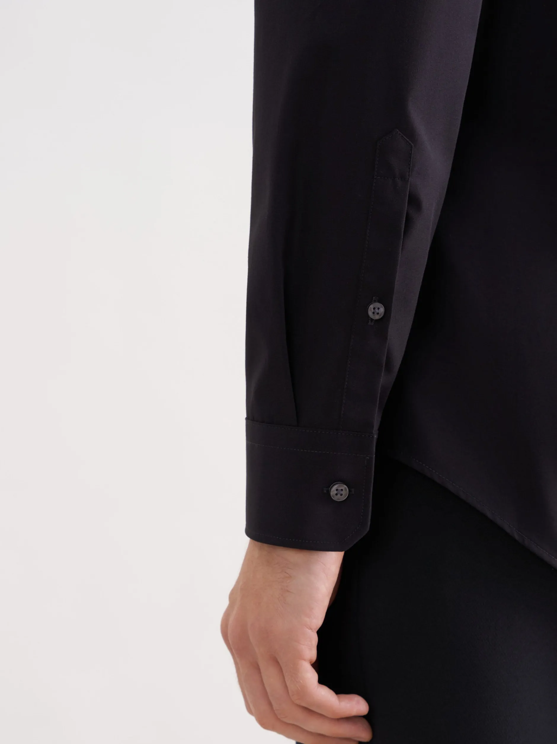 Seidensticker Herren Business Hemd - Slim Fit in schwarz