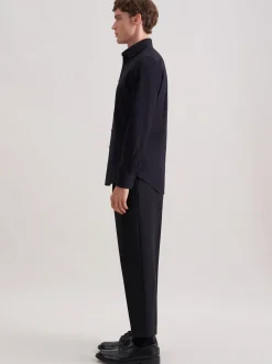 Seidensticker Herren Business Hemd - Slim Fit in schwarz
