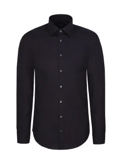 Seidensticker Herren Business Hemd - Slim Fit in schwarz