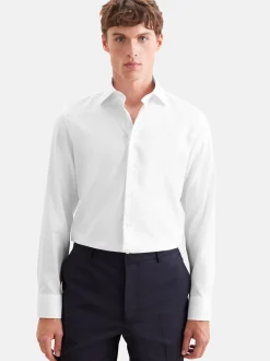 Seidensticker Herren Business Hemd - Slim Fit in weiß