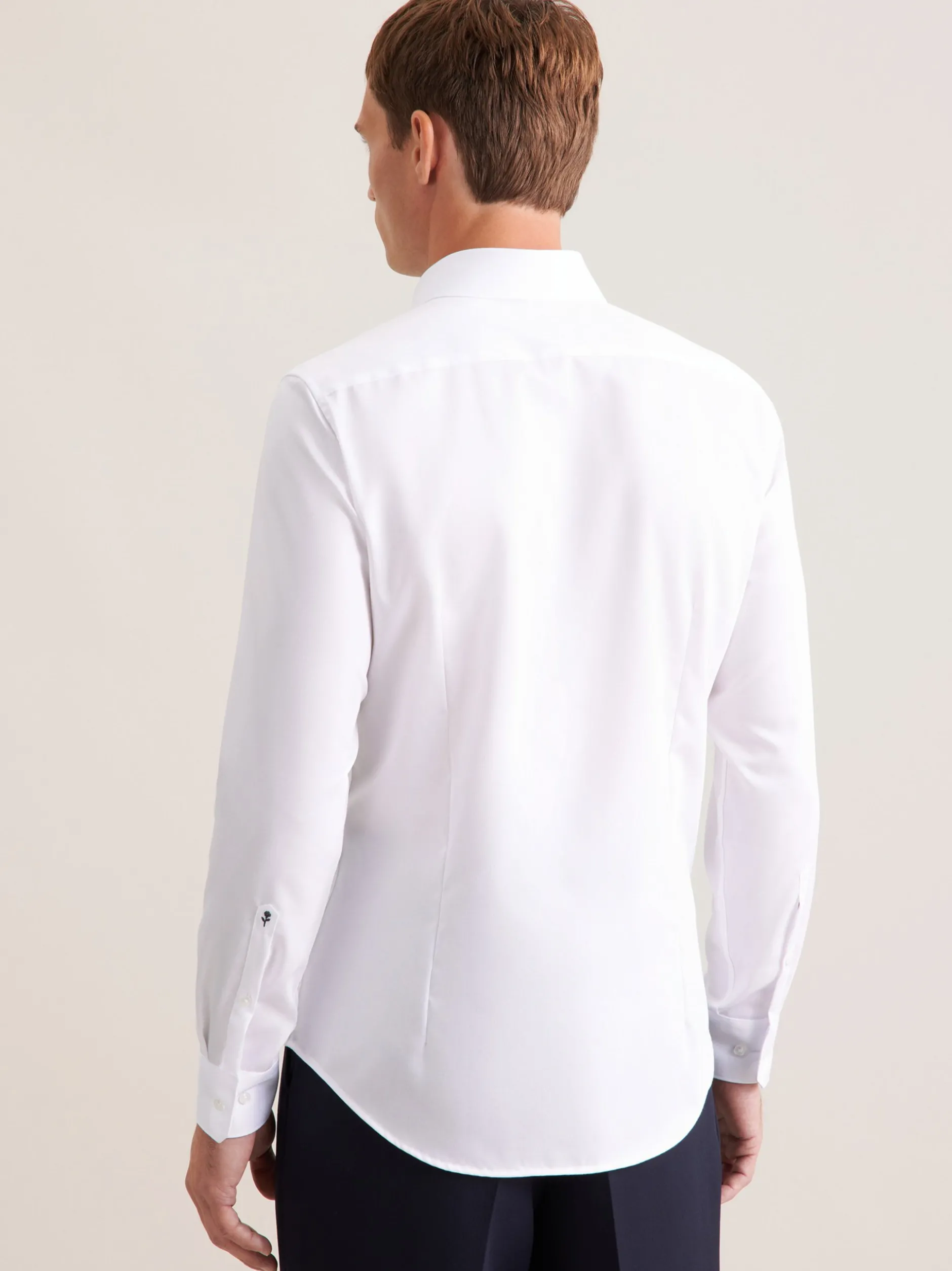Seidensticker Herren Business Hemd - Slim Fit in weiß