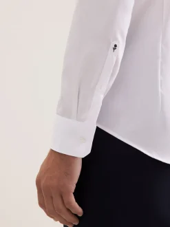 Seidensticker Herren Business Hemd - Slim Fit in weiß