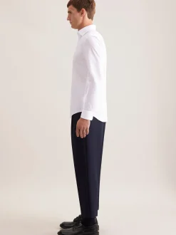 Seidensticker Herren Business Hemd - Slim Fit in weiß