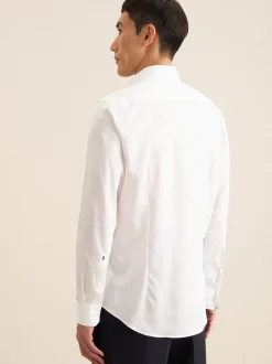 Seidensticker Herren Business Hemd - Slim Fit in weiß