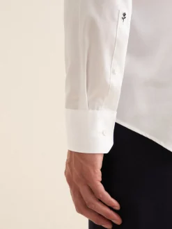 Seidensticker Herren Business Hemd - Slim Fit in weiß