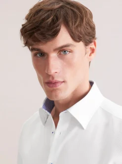Seidensticker Herren Business Hemd - Slim Fit in weiß