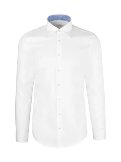 Seidensticker Herren Business Hemd - Slim Fit in weiß