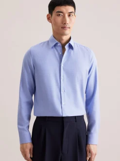 Seidensticker Herren Business Hemd - X-Slim Fit in blau