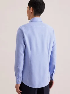 Seidensticker Herren Business Hemd - X-Slim Fit in blau