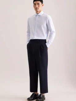 Seidensticker Herren Business Hemd - X-Slim Fit in blau
