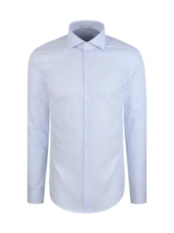 Seidensticker Herren Business Hemd - X-Slim Fit in blau
