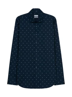 Seidensticker Herren Business Hemd - X-Slim Fit in blau