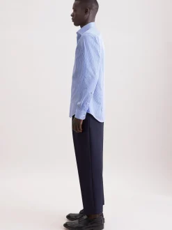 Seidensticker Herren Business Hemd - X-Slim Fit in blau