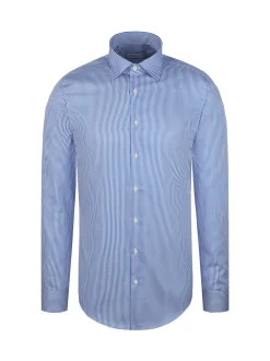 Seidensticker Herren Business Hemd - X-Slim Fit in blau