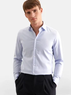 Seidensticker Herren Business Hemd - X-Slim Fit in blau
