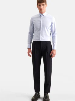 Seidensticker Herren Business Hemd - X-Slim Fit in blau