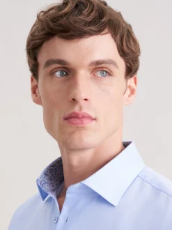 Seidensticker Herren Business Hemd - X-Slim Fit in hellblau