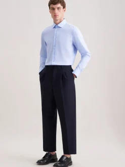 Seidensticker Herren Business Hemd - X-Slim Fit in hellblau