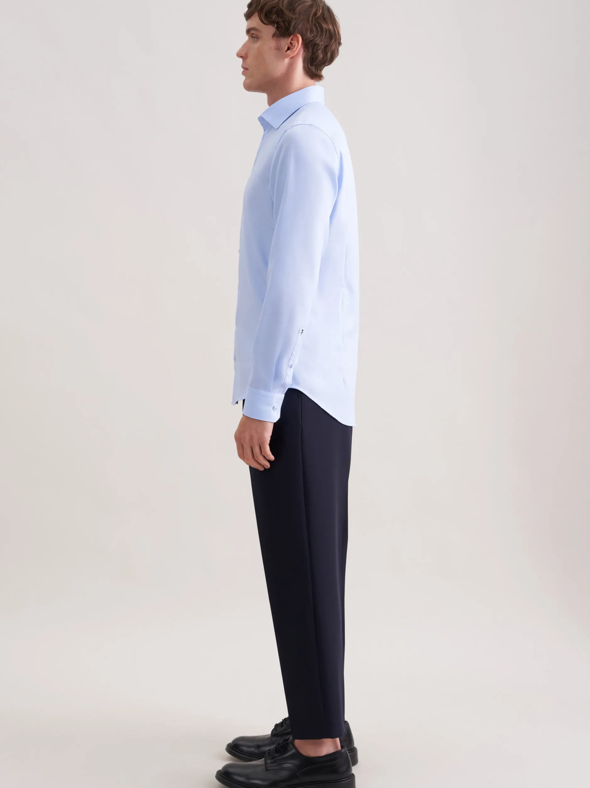 Seidensticker Herren Business Hemd - X-Slim Fit in hellblau