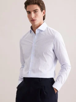 Seidensticker Herren Business Hemd - X-Slim Fit in hellblau