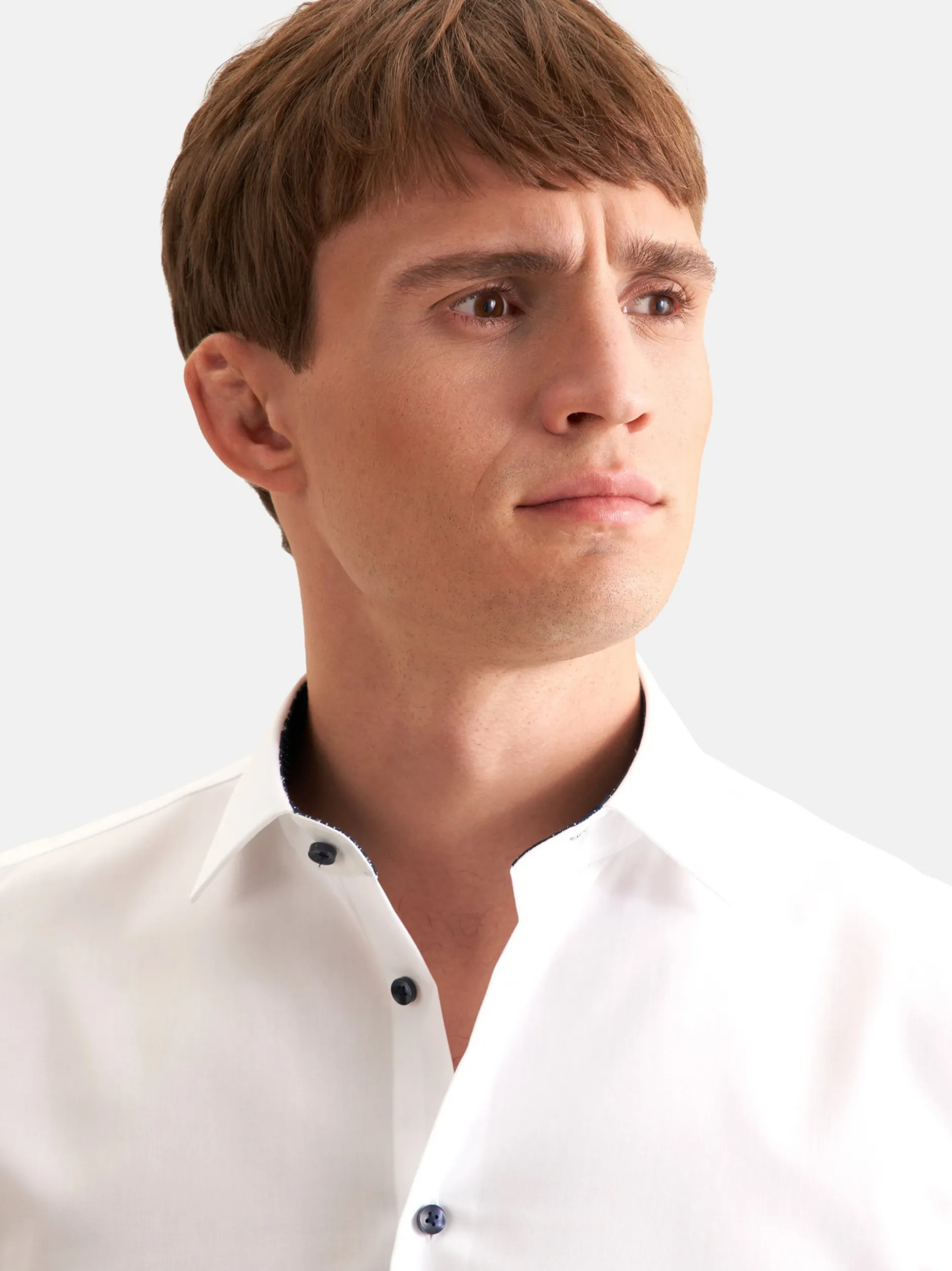 Seidensticker Herren Business Hemd - X-Slim Fit in weiß