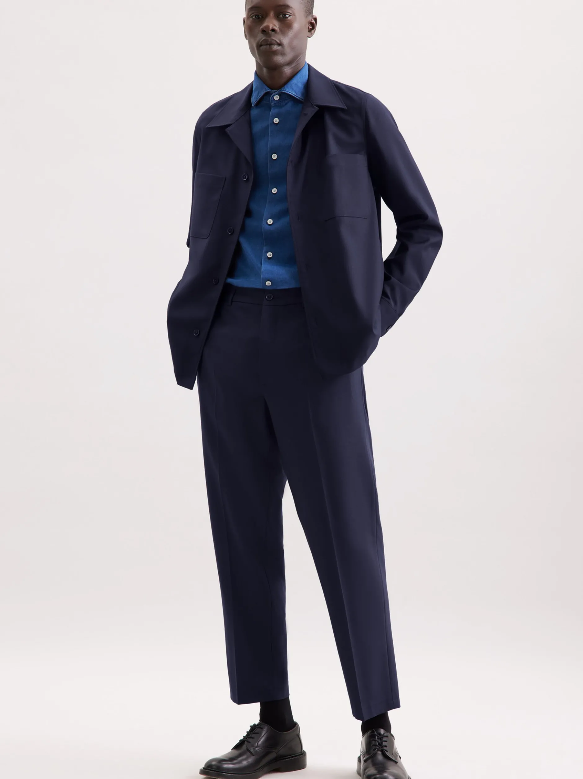 Seidensticker Herren Casual Hemd - Regular Fit in blau