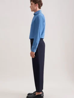 Seidensticker Herren Chino - Regular Fit in marine